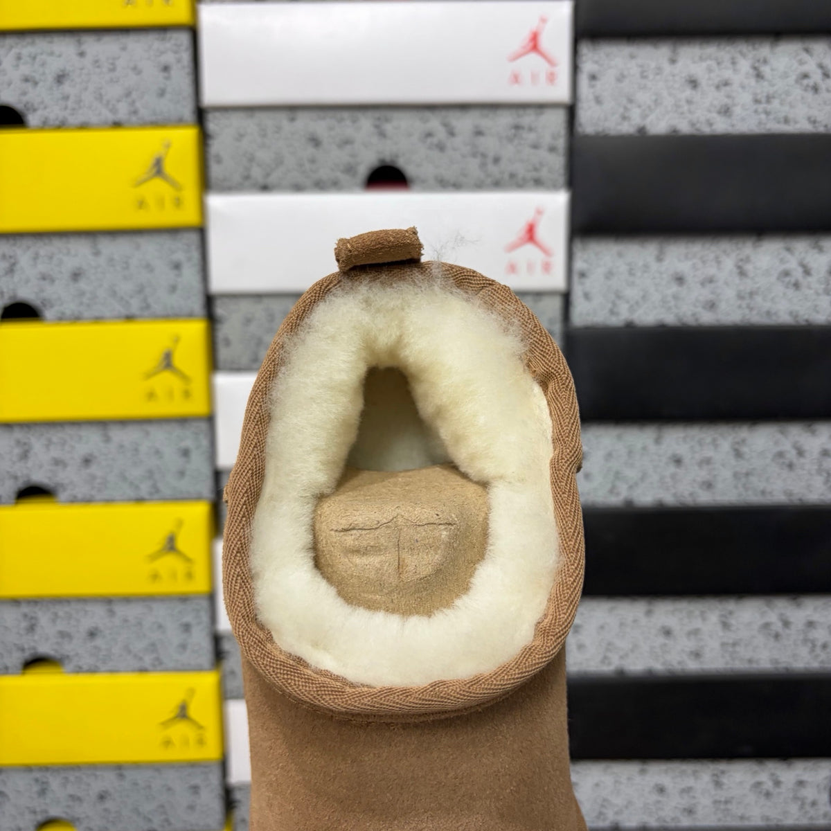 UGG Chestnut Platform Mini Boots