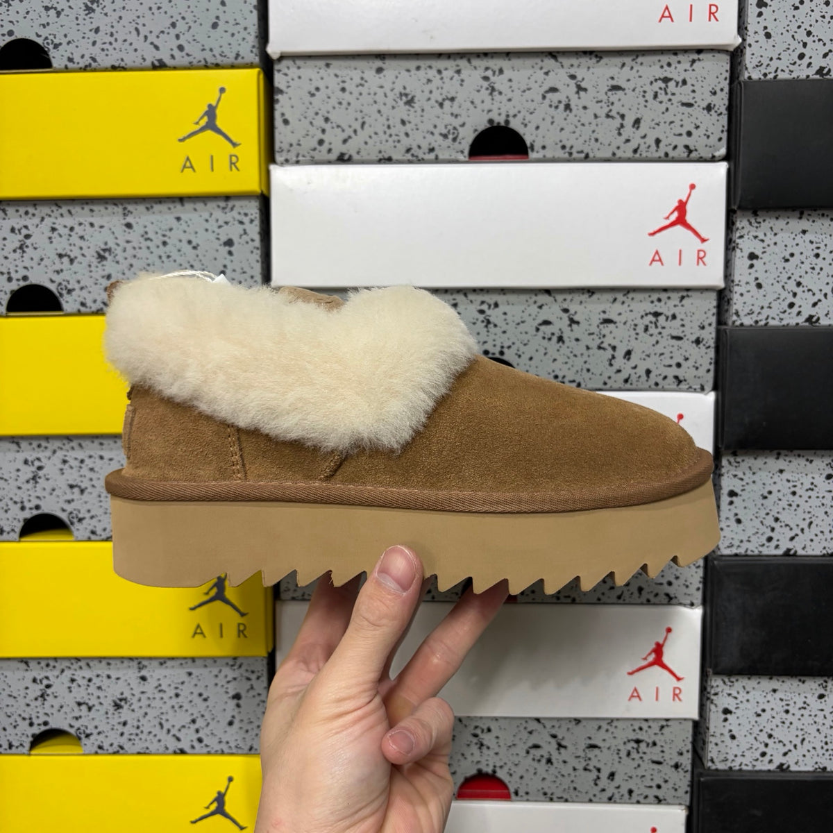 Chestnut Platform Boots