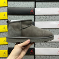 Grey Classic Mini Pull-On Ankle Boots